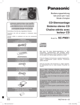 Panasonic SCPMX1 Istruzioni per l'uso