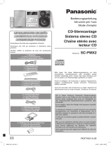 Panasonic SCPMX2 Manuale del proprietario