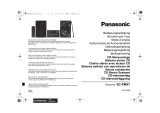 Panasonic SCPMX7EG Istruzioni per l'uso