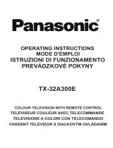 Panasonic TX-32A300B Manuale del proprietario