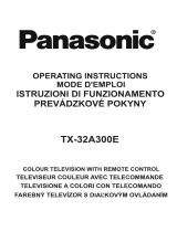 Panasonic TX32A300E Istruzioni per l'uso
