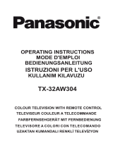 Panasonic TX-32AW304 Manuale del proprietario
