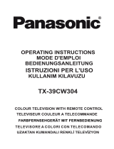 Panasonic TX39CW304 Manuale del proprietario