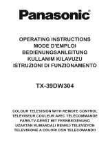 Panasonic TX39DW304 Manuale del proprietario