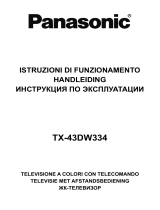 Panasonic TX43DW334 Istruzioni per l'uso