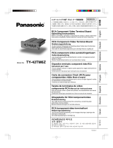 Panasonic TY42TM6Z Istruzioni per l'uso