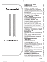 Panasonic TYSP65PV600 Istruzioni per l'uso