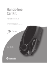 Parrot mini kit Manuale utente
