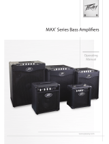 Peavey MAX 126 10-Watt Bass Amp Combo Manuale del proprietario