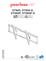 Peerless Industries ST660 Manuale utente