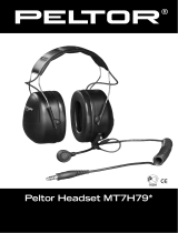 Peltor MT7H79P3E Manuale utente