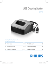 Philips Pocket Memo USB dock Manuale utente