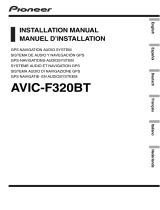 Pioneer AVIC F320 BT Manuale del proprietario