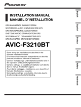 Pioneer AVIC F3210 BT Istruzioni per l'uso