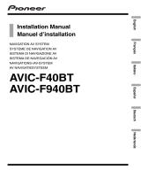 Mode AVIC F40 BT Istruzioni per l'uso