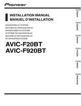 Pioneer AVIC F20 BT Manuale del proprietario