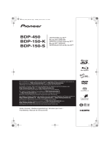 Pioneer BDP 450 Manuale utente