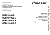 Pioneer DEH-1500UB Manuale utente