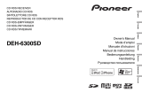 Pioneer DEH-6300SD Manuale utente