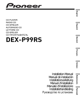 Pioneer dex p99rs Manuale utente