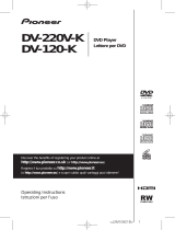 Pioneer DV-120-K Istruzioni per l'uso
