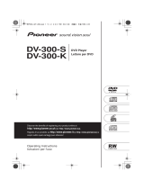 Pioneer DV-300-K Manuale utente