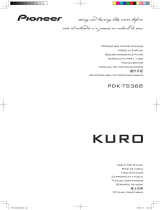 Pioneer KURO PDK-TS36B Manuale utente