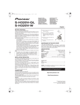 Pioneer S-H320V-QL Manuale utente