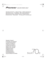 Pioneer S-LX70C Manuale del proprietario