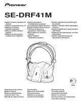 Pioneer SE-DRF41М Manuale del proprietario
