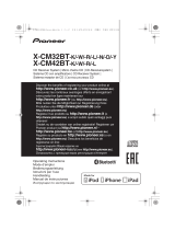 Pioneer X-CM42BT-K Manuale utente