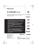 Pioneer X-CM52BT-W Manuale utente