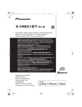 Pioneer X-HM21BT-S Manuale utente