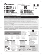 Pioneer XC-HM82 Manuale utente