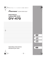 Pioneer Industrial DV-470 Manuale utente