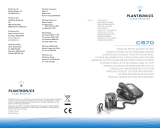 Plantronics CS70 WIRELESS HEADSET SYSTEM Manuale del proprietario