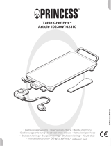 Princess Table Chef Pro 102300 Manuale utente