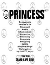 Princess 242138 Istruzioni per l'uso