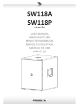 PROEL SW118A Manuale utente