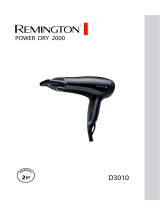 Remington ECO 2000W D3010 Manuale del proprietario