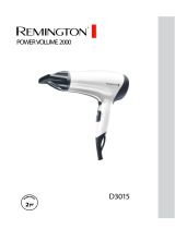 Remington POWER VOLUME 2000 D3015 Manuale del proprietario
