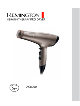 Remington Keratin Therapy Pro Dryer AC8000 Manuale utente