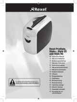 Rexel Style+ Shredder Confetti Cut Manuale del proprietario