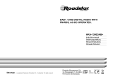 Roadstar HRA-1300DAB  Manuale utente