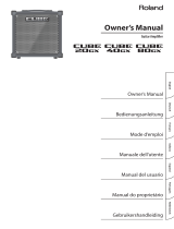Roland CUBE 20GX Manuale del proprietario