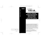 Roland UA-1A Manuale del proprietario