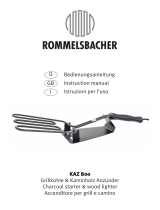 Rommelsbacher KAZ 800 Manuale del proprietario