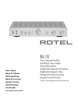 Rotel RA-10 Manuale utente
