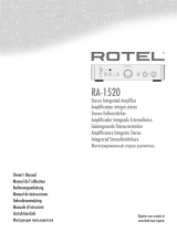 Rotel RA1520 Manuale utente
