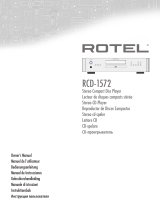 Rotel RCD-1572 Manuale utente